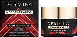 Revitalizing night face cream - Dermika Mesotherapist Cream — photo N2