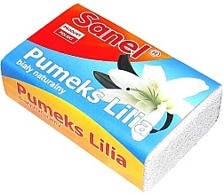 Fragrances, Perfumes, Cosmetics Cosmetic Pumice 'Lilia', white - Sanel