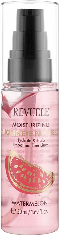 Watermelon Eye Patches - Revuele Moisturizing Liquid Eye Patches Watermelon — photo N2