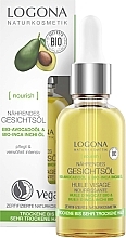 Fragrances, Perfumes, Cosmetics Vitalizing Facial Bio Oil - Logona Huile Visage Vitalisante Avocado