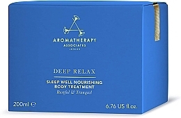 Nourishing Body Cream - Aromatherapy Associates Deep Relax Sleep Well Nourishing Body Treatment — photo N17