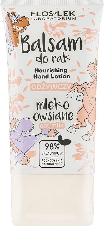 Nourishing Oat Milk Hand Lotion - Floslek Nourishing Hand Lotion Oat Milk — photo N3
