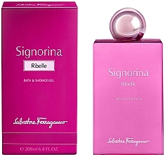 Fragrances, Perfumes, Cosmetics Salvatore Ferragamo Signorina Ribelle - Shower Gel