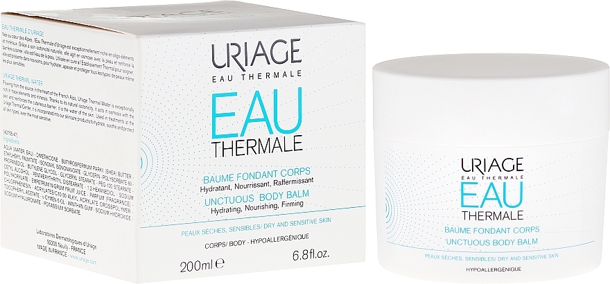 Melting Body Balm - Uriage Eau Thermale Baume Fondant Corps — photo N1