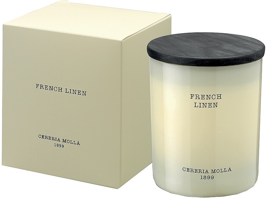 Cereria Molla French Linen - Scented Candle — photo N1