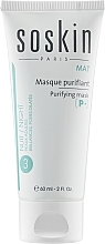 Fragrances, Perfumes, Cosmetics Face Cleansing Mask for Oily & Combination Skin - Soskin Purifying Mask