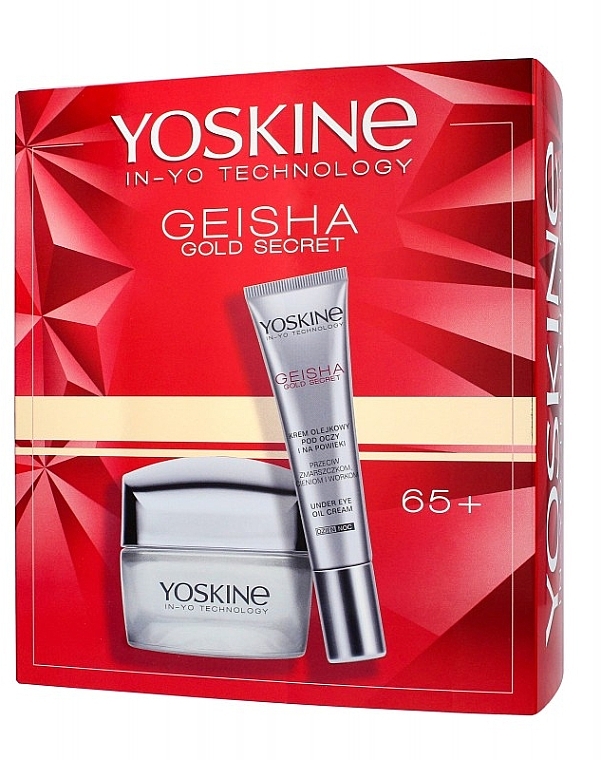 Set - Yoskine Geisha Gold Secret (cr/50 ml + eye/cr/15 ml) — photo N1