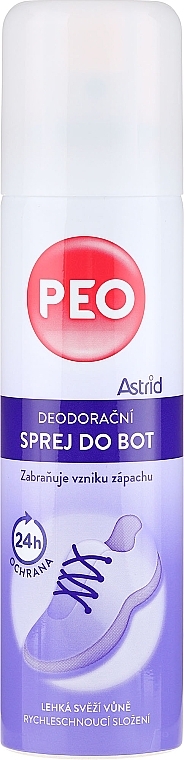 Deodoring Shoe Spray - Astrid Antibacterial Deodorizing Spray Peo Shoe — photo N7