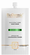 Fragrances, Perfumes, Cosmetics Night Face Cream - BioDermic Olive Extract Night Cream (mini size)