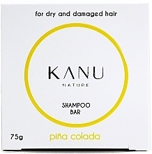 Dry & Damaged Hair Shampoo - Kanu Nature Shampoo Bar Pina Colada For Dry And Damaged Hair — photo N13