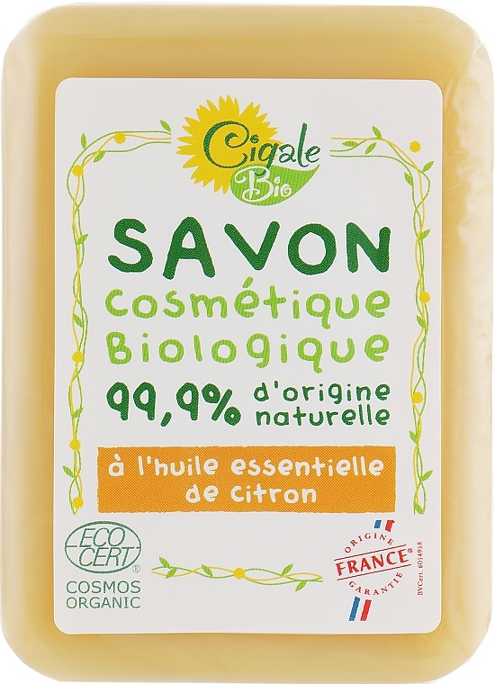 Invigorating Glucerin & Lemon Oil Soap - La Cigale Bio Soap — photo N9