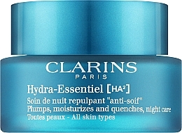 Night Face Cream - Clarins Hydra Essentiel Night Cream — photo N1