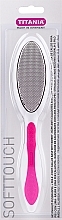 Fragrances, Perfumes, Cosmetics 2-Sided Foot Callus Rasp, pink - Titania