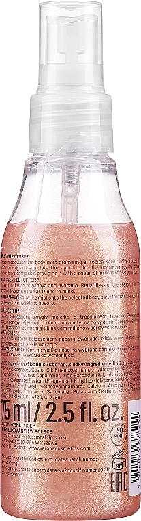 Tropical Face Mist - Vollare Body Mist Tropical — photo N2