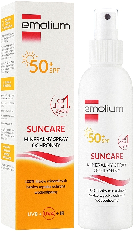 Protective Mineral Body Spray - Emolium Suncare Spray Mineral SPF 50+ — photo N2