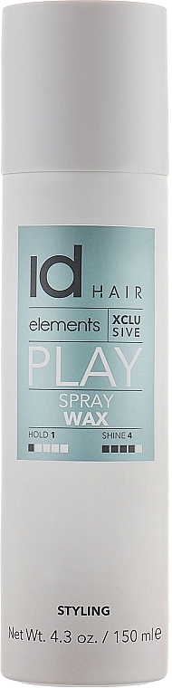 Flexible Wax Spray - idHair Elements Xclusive Spray Wax — photo N3