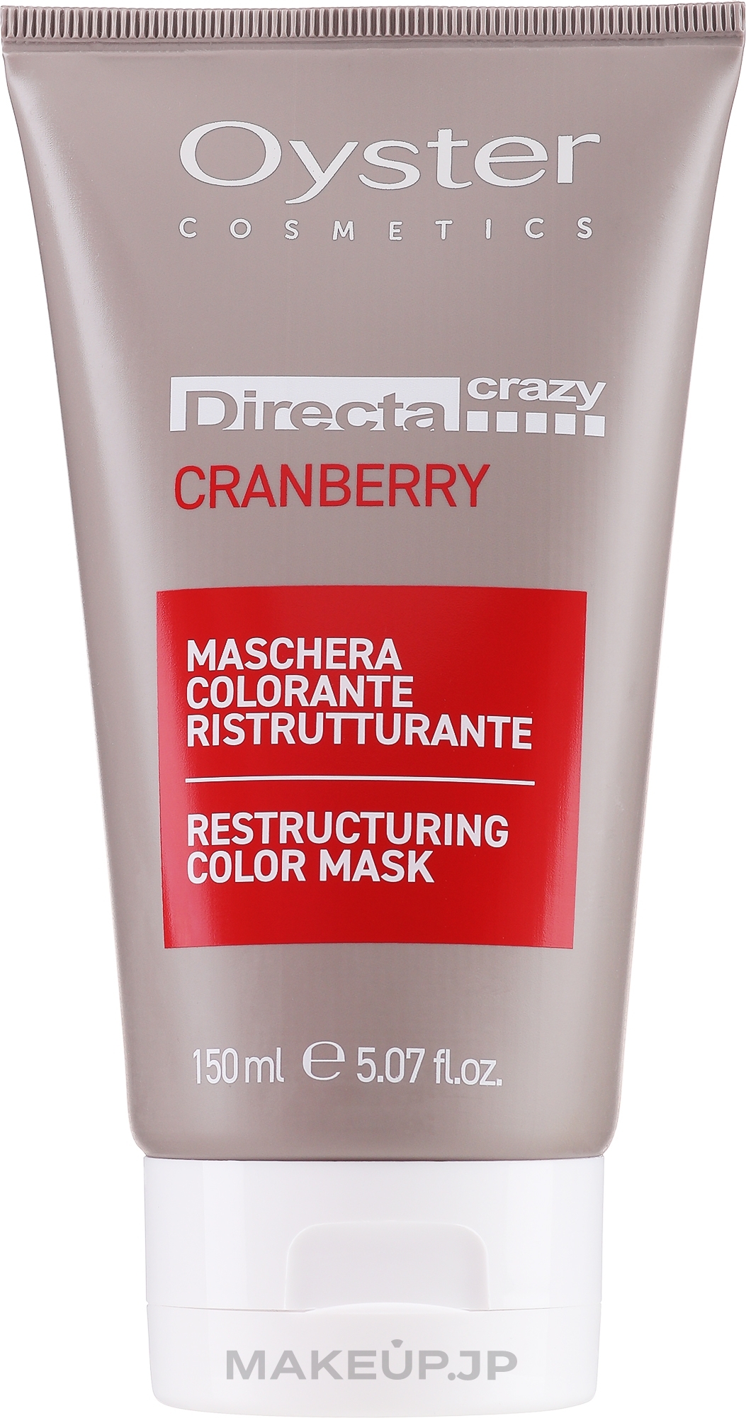 Red Toning Hair Mask - Oyster Cosmetics Directa Crazy Cranberry — photo 150 ml