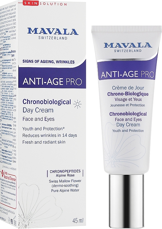 Chronobiological Rejuvenating Day Cream - Mavala Anti-Age Pro Chronobiological Day Cream — photo N2