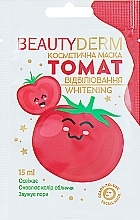 Fragrances, Perfumes, Cosmetics Tomato Cosmetic Whitening Mask - Beauty Derm Whitening