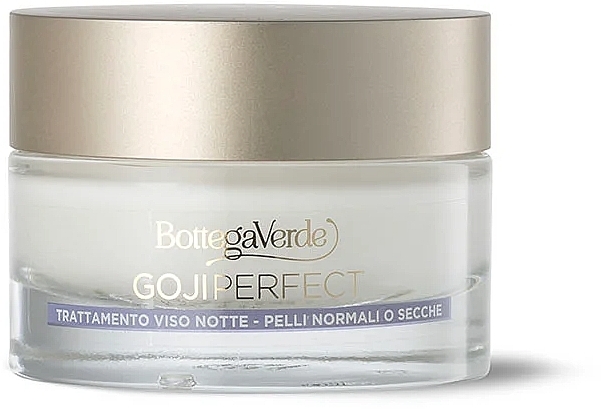 Night Face Cream  - Bottega Verde Goji Perfect — photo N1