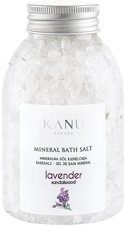 Mineral Bath Salt "Lavender" - Kanu Nature Lavender Mineral Bath Salt — photo N4