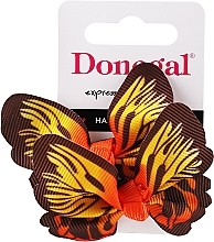 Fragrances, Perfumes, Cosmetics Hair Ties Set FA-5602, 2 pcs, brown butterflies - Donegal