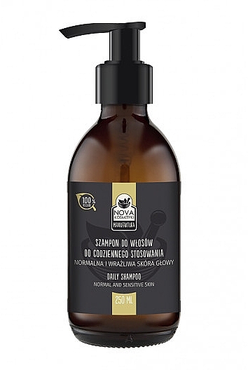Shampoo for Normal & Sensitive Scalp - Nova Kosmetyki Daily Shampoo — photo N1