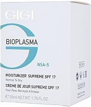 Moisturizing Cream for Oily Skin - Gigi Bioplasma Moist Oil SPF-17 — photo N3