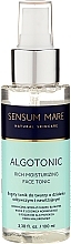 Fragrances, Perfumes, Cosmetics Moisturizing Face Tonic - Sensum Mare Algorich Rich Moisturizing Face Tonic