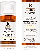 Anti-Wrinkle Eye Concentrate with Vitamin C - Kiehl`s Dermatologist Solutions Powerful-Strength Line-Reducing & Dark Circle-Diminishing Vitamin C Eye Serum — photo N2