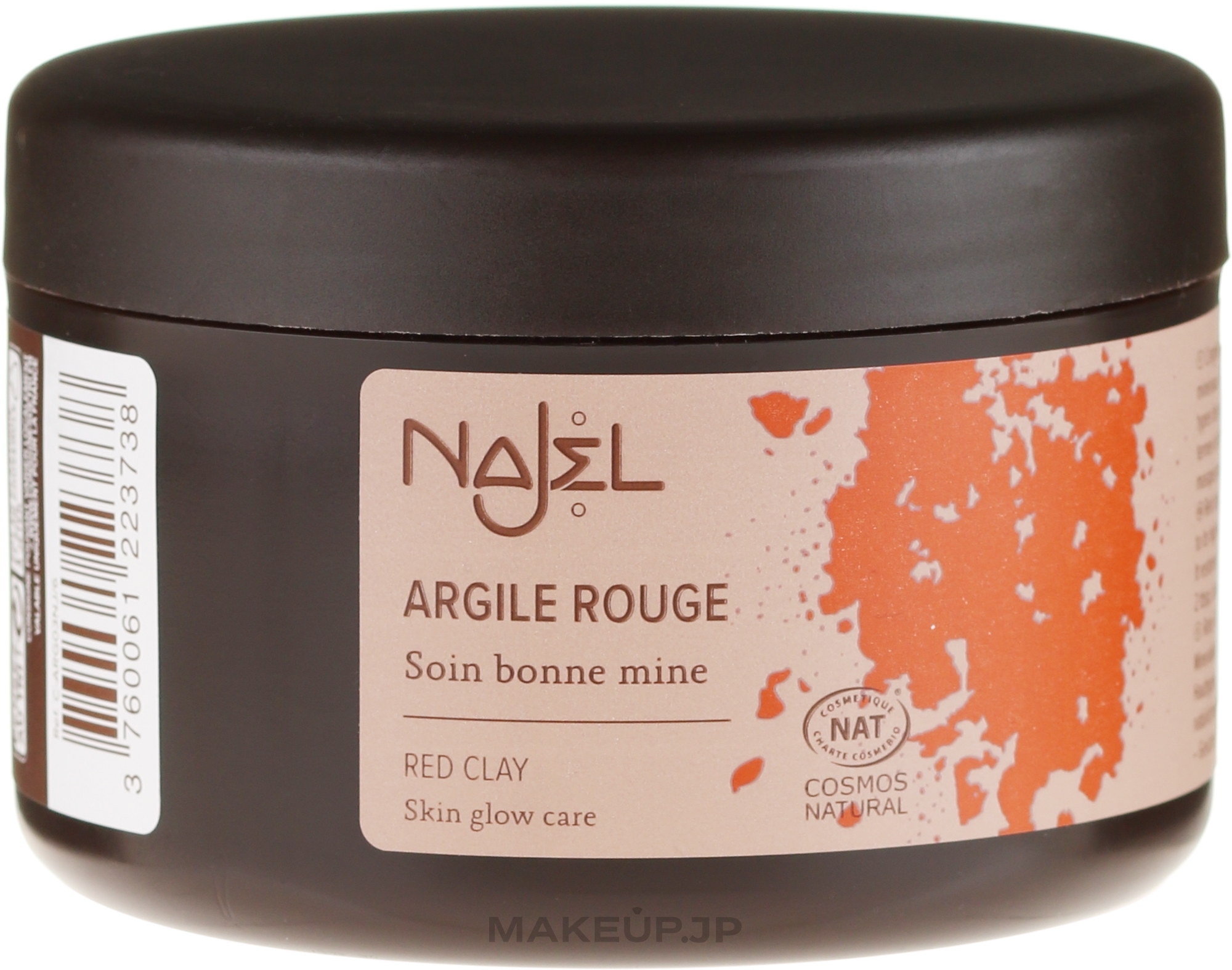 Cosmetic Clay "Red" - Najel Red Clay For Healthy Glow — photo 150 g