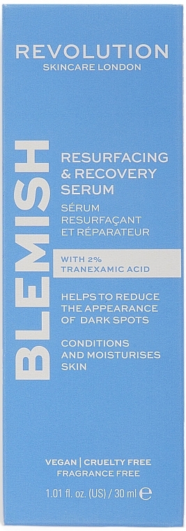 Anti-Pigmentation Serum - Revolution Skincare Blemish Resurfacing & Recovery 2% Tranexamic Acid Serum — photo N2