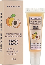 Moisturizing Lip Balm - Mermade Peach Beach SPF 6 — photo N21