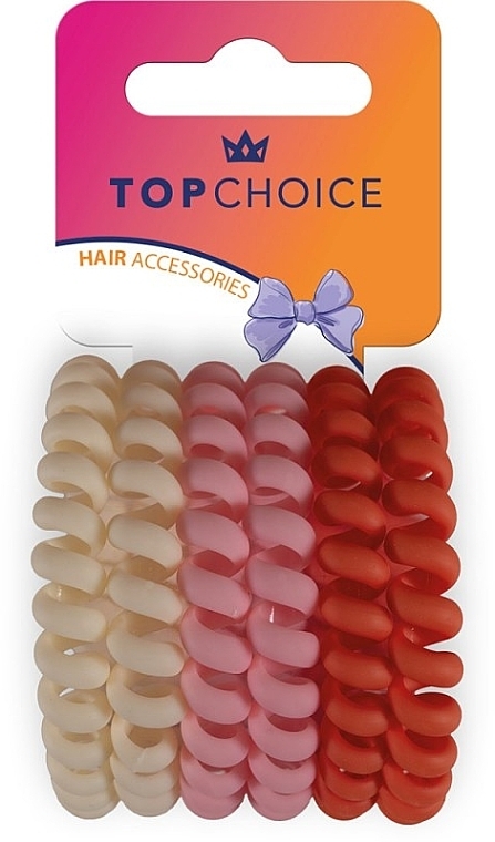 Hair Tie, 20056, 6 pcs. - Top Choice Hair Accessories — photo N1