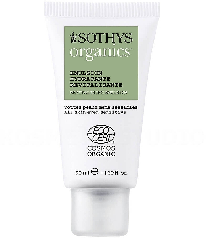 Organic Repairing & Moisturizing Emulsion - Sothys Organics Emulsion Hydratante Revitalisante — photo N2