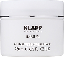 Anti-Stress Face Cream Mask - Klapp Immun Anti-Stress Cream Pack — photo N3