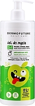 3-in-1 Shower Gel - Dermofuture 3in1 Apple Jelly Beans Hair, Face And Body Wash — photo N1