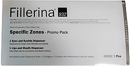 Fragrances, Perfumes, Cosmetics Set - Fillerina Grade 3+ (lips/gel/7ml + eye/gel/15ml)