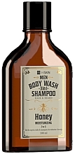 Fragrances, Perfumes, Cosmetics Honey Body, Hair & Beard Wash - HiSkin Men Body Wash Gel And Shampoo