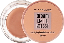 Foundation Mousse - Maybelline Dream Matte Mousse Foundation — photo N1