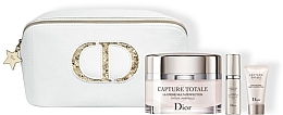 Fragrances, Perfumes, Cosmetics Set - Dior Capture Totale Set (cr/60ml + eye/cr/5ml + serum/7ml + bag) 