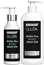 Fragrances, Perfumes, Cosmetics Shower Gel - Novaclear Gluta White Plus Body Wash Gel