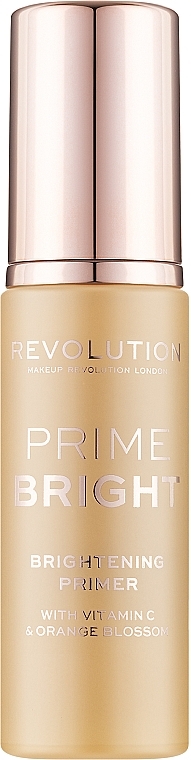 Shimmering Primer - Makeup Revolution Prime Bright Brightening Primer — photo N1