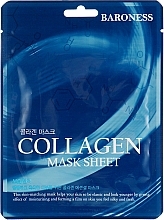 Fragrances, Perfumes, Cosmetics Collagen Sheet Mask - Beauadd Baroness Mask Sheet Collagen