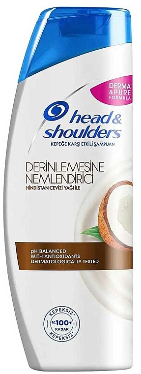 Anti-Dandruff Shampoo 'Deep Hydration' - Head & Shoulders Deep Hydration Shampoo — photo N4