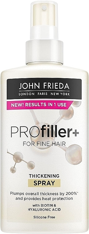 Hair Thickening Spray - John Frieda PROfiller+ Thickening Spray	 — photo N1