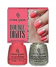 Fragrances, Perfumes, Cosmetics Nail Polish Set - China Glaze Double Digits Pink