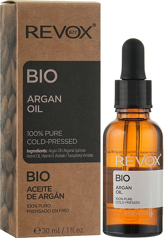 Bio Argan Oil - Revox JBio Argan Oil 100% Pure — photo N2