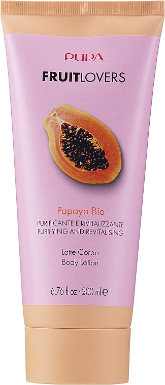 Body Lotion - Pupa Friut Lovers Papaya Body Lotion — photo N3