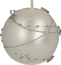 Fragrances, Perfumes, Cosmetics White Decorative Candle, 8cm - Artman Christmas Garland